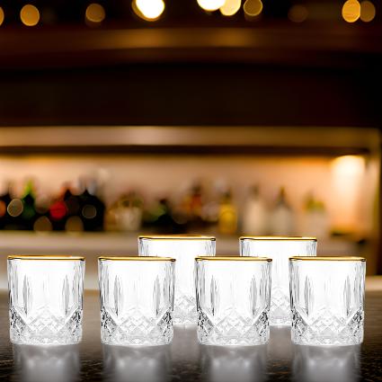 **Set de Pahare  - 6 Piese, 340 ml 🍹✨**