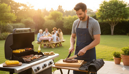 Set BBQ Grill XXL – 10 piese cu geantă rulabilă
