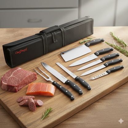 Set BBQ Grill XXL – 10 piese cu geantă rulabilă