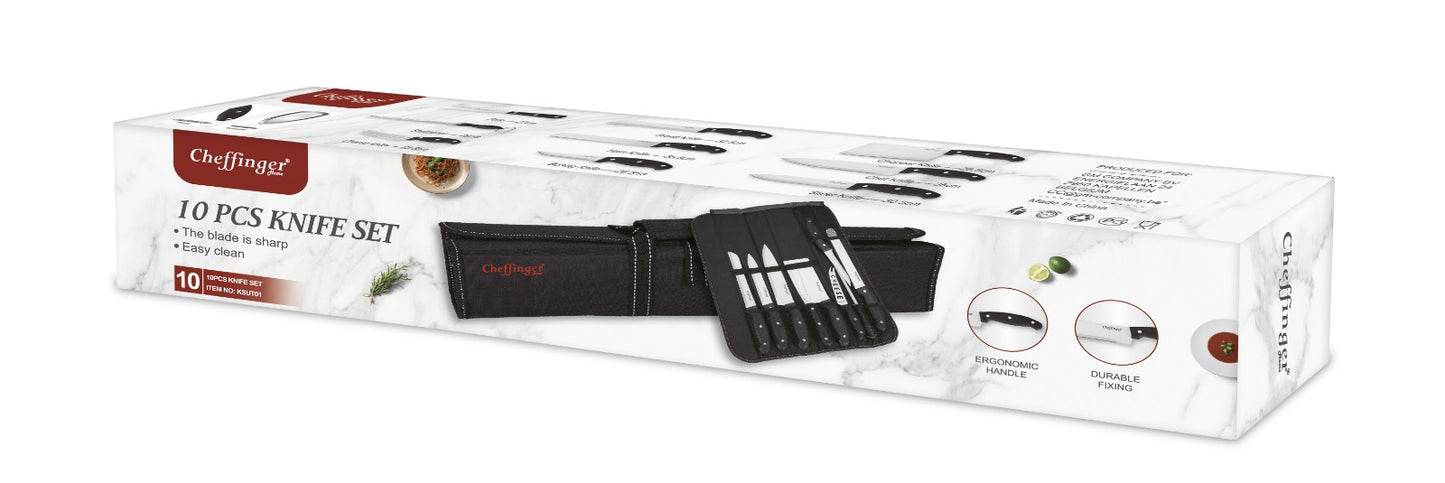 Set BBQ Grill XXL – 10 piese cu geantă rulabilă