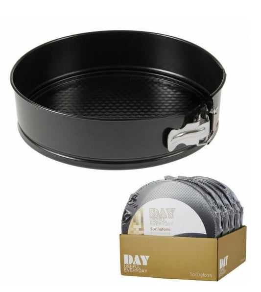 Formă de copt rotundă cu inel detașabil – Ø 28 cm, 7 cm înălțime, din oțel carbon